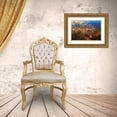thumbnail image 3 of Chang, Phillip 32x23 Gold Ornate Wood Framed with Double Matting Museum Art Print Titled - Flamingos over the clouds, 3 of 4