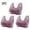Black, variant on 3 PC Bra for Seniors Front Closure Bras for Older Women Comfortable Convenient Front Close Button Cotton Bras