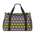 thumbnail image 1 of Disketp Mardi Gras Bolsa de Viaje Tipo Duffle, Bolso de Mano para Fin de Semana para Mujer, Bolsa de Gimnasio Ligera para Hombre, Esencial para Viajes, 1 of 7