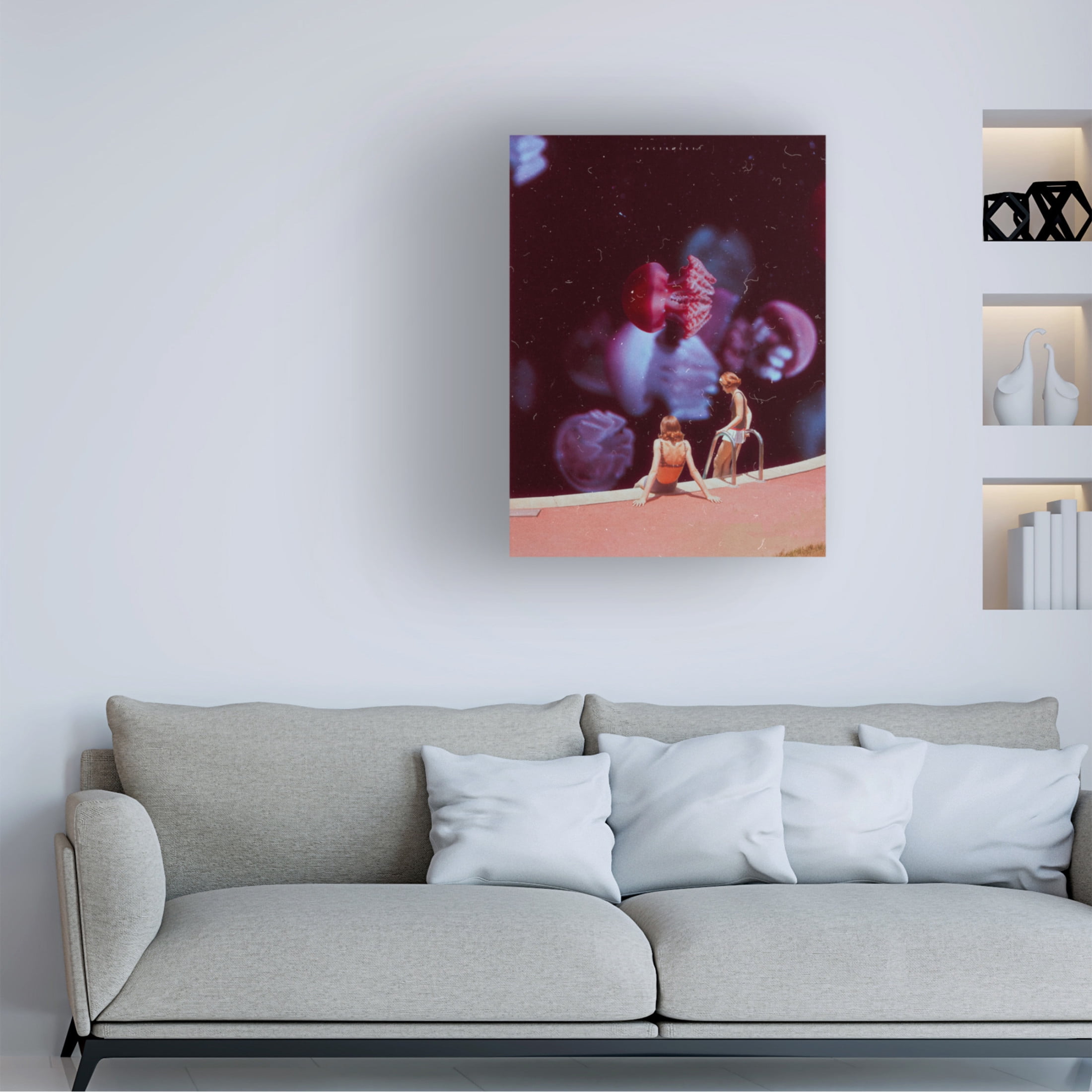 Trademark Fine Art spacerocket art 656 Canvas Wall Art