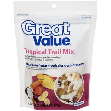 Great Value Tropical Trail Mix, 6 Oz.