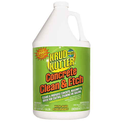Krud Kutter Concrete Clean & Etch, 1 Gallon Bottle- CE012