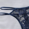 thumbnail image 4 of ZVNAΖH Women's Sexy G String Thongs, Valentine's Day Gifts, Couple Supplies, Floral Lace Panties See Though Mesh Hollow Out Panties, 4 of 6