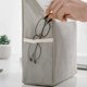 thumbnail image 3 of Bolsa de almacenamiento de tela Bolsa de almacenamiento montada en la pared detrás de la puerta Bolsa de almacenamiento para baño - Blanco con gancho transparente Material: ANGGREK Otros, 3 of 8