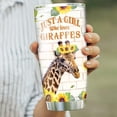 thumbnail image 2 of Giraffe Gifts, Giraffe Tumbler 20oz, Giraffe Gifts for Giraffe Lovers Insulated Stainless Steel Cup Tumblers with Lids and Straws, Birthday Gifts for Women Girls Giraffe Themed Coffee Travel Mug, 2 of 7