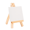 thumbnail image 3 of 36Pcs Artists Mini Easel +3 Inch X3 Inch Mini Canvas Set Painting DIY Drawing Small Table Easel for School, 3 of 6