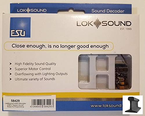 ESU 58429 LokSound V5.0 DCC 21 MTC Pin Sound Blank Decoder NEM6660 ...