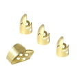 thumbnail image 2 of Yuarrent 1 pulgar + 3 púas de celuloide para dedos funda de púa de guitarra para accesorios de instrumentos eléctricos acústicos Accesorios para instrumentos musicales, 2 of 6