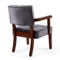 thumbnail image 5 of FAGAGA Mid Century Modern Accent Chair, Upholstered Oversized Chair for Living Room,Velvet Gray, 5 of 6
