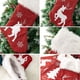 thumbnail image 3 of 2 uds medias navideñas, medias con puños de felpa, para decoraciones de fiesta de Navidad navideñas en familia, 3 of 5