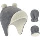 thumbnail image 1 of Gorro de invierno para bebé - 0-24 meses Conjunto de gorros y manoplas de invierno para bebé - Gorro de invierno para bebé niño y niña 0-6, 6-12, 12-24 meses Estrella Naciente  Sombreros, 1 of 7