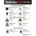thumbnail image 2 of BaBylissPRO Barberology FX901 DLC Gold/Titanium Micro-Serrated Replacement Blade, 2 of 6