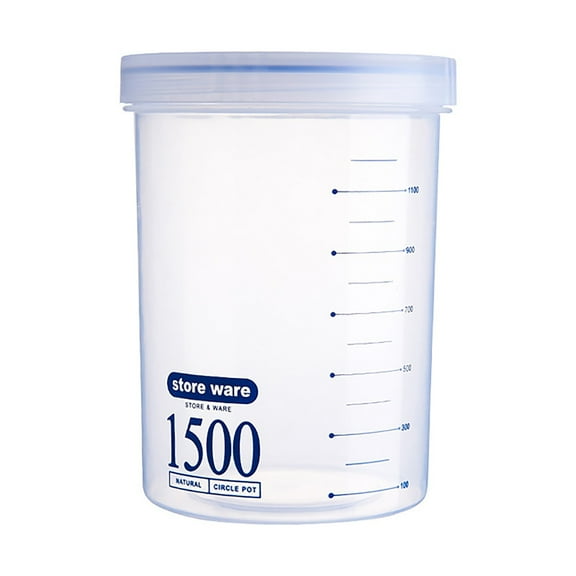 KDFWDM Large Food Storage Containers, BPA Free Plastic Airtight Food Storage Containers for Flour, Sugar, Baking Supplies, Kitchen & Pantry Containers