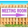 thumbnail image 1 of Meeting Room 13 oz Vinyl Banner With Metal Grommets, 1 of 4
