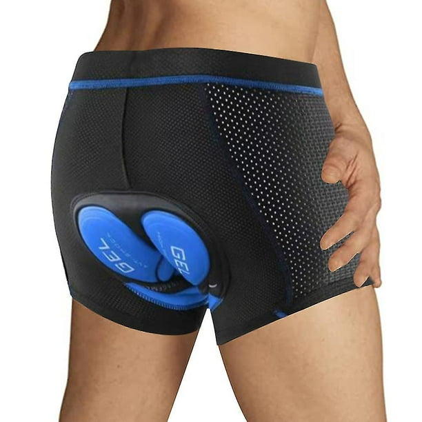 Uds. Ropa interior de ciclismo para hombre pantalones cortos acolchados de Gel para bicicleta con acolchado pantalones cortos con forro para bicicleta calzoncillos antideslizantes kaili Sencillez Bode...