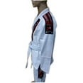 thumbnail image 2 of Woldorf USA BJJ Brazilian Jiu Jitsu Uniform Kimono for Competition Size 3 A1 Light Weight Kickboxing Grappling Uniforms Pre - Shrunk GIS White, 2 of 4