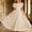 Beige, variant on Babcutegg Elegant Chiffon Formal Dress With Ruffled Cap Sleeves, Floor-Length Silhouette And Delicate Gathered Waist For Special Occasions White Size 9