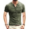 thumbnail image 1 of T-Shirt à Manches Courtes Slim Fit Basique Homme, 1 of 3