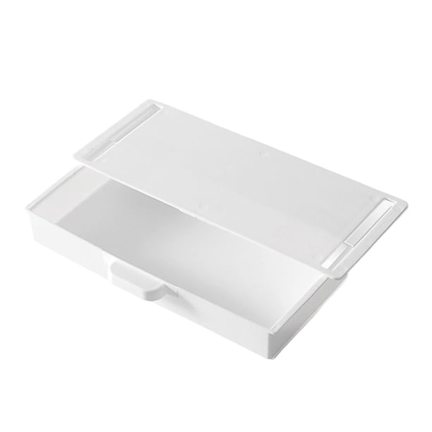 Cajón de Almacenaje Bajo Escritorio - Gran Capacidad y Diseño Antipolvo, para Artículos de Papelería, Cosméticos y Organización del Escritorio