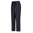 thumbnail image 3 of Men's plaid pajama pants-100% cotton soft pajama pants with pockets comfort pajama for men, 3 of 4