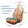 thumbnail image 2 of Lsque Fantasy Underwater Jellyfish Pattern Car Seat Covers for Front Seats , Waterproof Seat Covers for Cars, Sporty Front Seat Covers,Car Seat Cover Protector Front Seats, 2 of 5