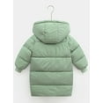 thumbnail image 6 of 4-9T Little Girls Boys Thickened Down Jacket Long Winter Coat Hooded Puffer Outerwear, 6 of 14