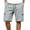 Mens Shorts Gray, variant on Mens Cargo Shorts Multi-Pockets Elastic Drawsrting Waist Outdoor Hiking Fihsing Short Pants Dad Gifts