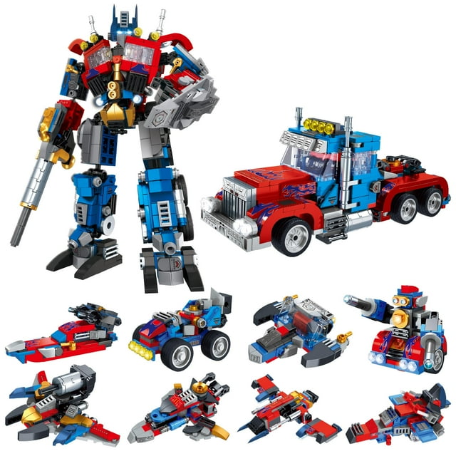 Set de juguetes Transforming Robot IBLOTIME 769 piezas para niños mayores de 12 años