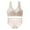 Khaki, variant on Bigersell Yoga Sports Bras for Women Sale Full Figure Bras for Women Soft Bra Style B2281 V-Neck Full-Coverage Bras Pull-On Bra Closure Juniors Plus Size Cotton Bras for Women Wirefree Black M