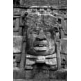 thumbnail image 2 of Norring, Tom 17x24 Gold Ornate Wood Framed with Double Matting Museum Art Print Titled - Belize-Central America-Mayan Temple Ruin-Mask Temple-Lamanai-Dated from AD 625, 2 of 4