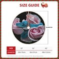 thumbnail image 2 of Fotbe Blue Lipped Pit Viper And Three Pink Roses Pattern Christmas Tree Skirt, Tree Skirts Plush Christmas Decorations, Christmas Tree Skirts Xmas Decorations Holiday Party Decor-30", 2 of 6