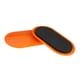 thumbnail image 2 of 2 piezas de deslizadores de ejercicios abdominales, discos deslizantes ligeros y portátiles para principiantes, almohadillas de equilibrio para pies, Naranja, 2 of 7