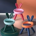 thumbnail image 1 of HEALEEP Kids Kitchen Step Stool Orange Plastic Ergonomic Design 1Pcs, 1 of 8