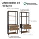 thumbnail image 4 of Armario Organizador Multiuso para Libros Madesa 140cm MN, 4 of 4