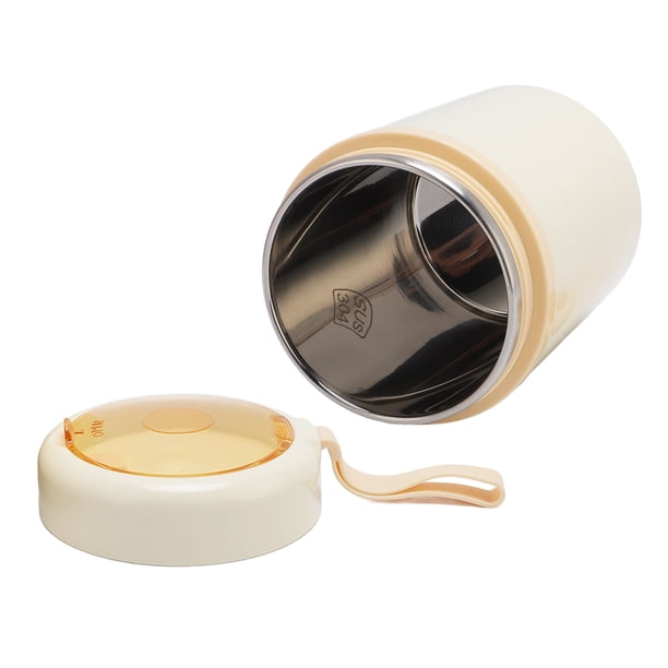 Termo Para Comida Caliente Para Adultos Y Niños, Termo De Acero Inoxidable Con Aislamiento Al Vacío, Tarro De Comida A 60 , Temperatura Constante, A Prueba De Fugas, 600 Ml,