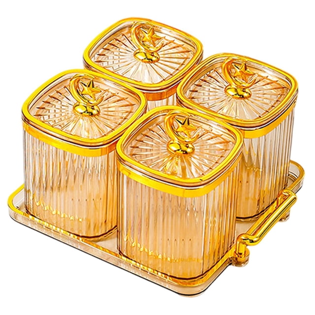 Plato para servir bocadillos de frutas secas Plato para aperitivos Tarros multiusos para dulces y nueces con Marrón