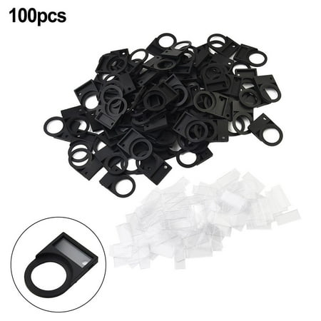 

100pcs Push Button Switch Panel Label Frame Push Button Mounting Size 22mm