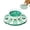 Green White, variant on Dog Puzzle Toy 2 Levels, Slow Feeder, Dog Food Treat Feeding Toys for IQ Training, Dog Entertainment Toys for All Breeds 4.2 Inch Height