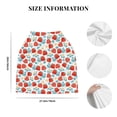 thumbnail image 6 of Fotbe Strawberries Pattern Car Seat Covers for Babies, Nursing Breastfeeding Cover Infant Carseat Canopy, Soft Stretchy Carrier Cover, 6 of 9