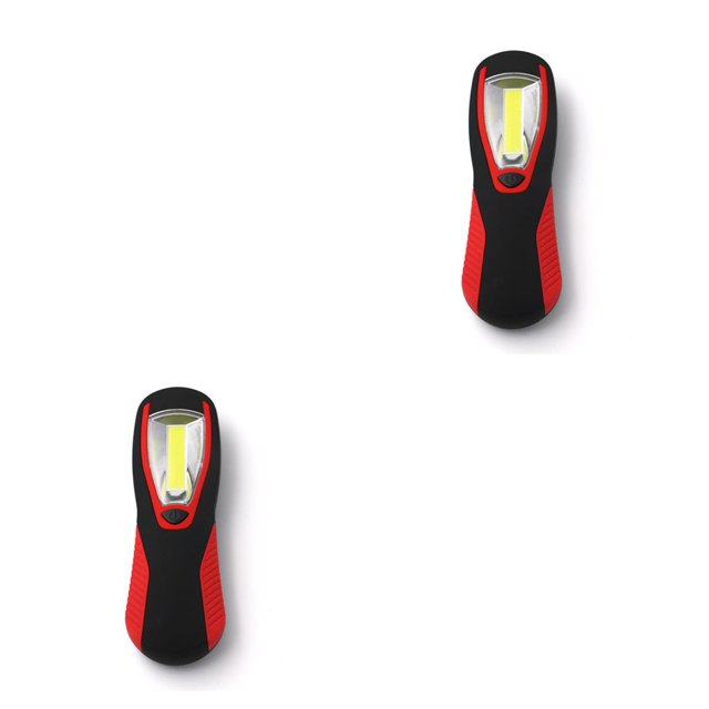 Wosthever Linternas pequeñas Lámparas de mantenimiento de mano Accesorio de iluminación multifuncional Linterna exquisita para trabajar Rojo Rojo 2piezas