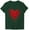 Army Green, variant on Valentine's Day 3D Puff Heart Graphic Tee, Womens Drop Shoulder, S - XXL, Textured & Fun