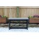 thumbnail image 2 of ZYPPPA Bench, Deep Grey Top with Black Sides, 1 Pack - Proudly Made in The USA, Click and Lock Hardware-Free Assembly, Durable and Stylish Outdoor Seating, 2 of 8