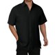 thumbnail image 2 of pstuiky camisetas de hombre, Camisa informal de manga corta con botones y cuello de color liso para hombre camisas casuales para hombre xxxl, 2 of 6