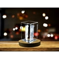 thumbnail image 3 of Vintage Mantel Clock Collectible Crystal | Timeless Retro Decor Piece, 3 of 7