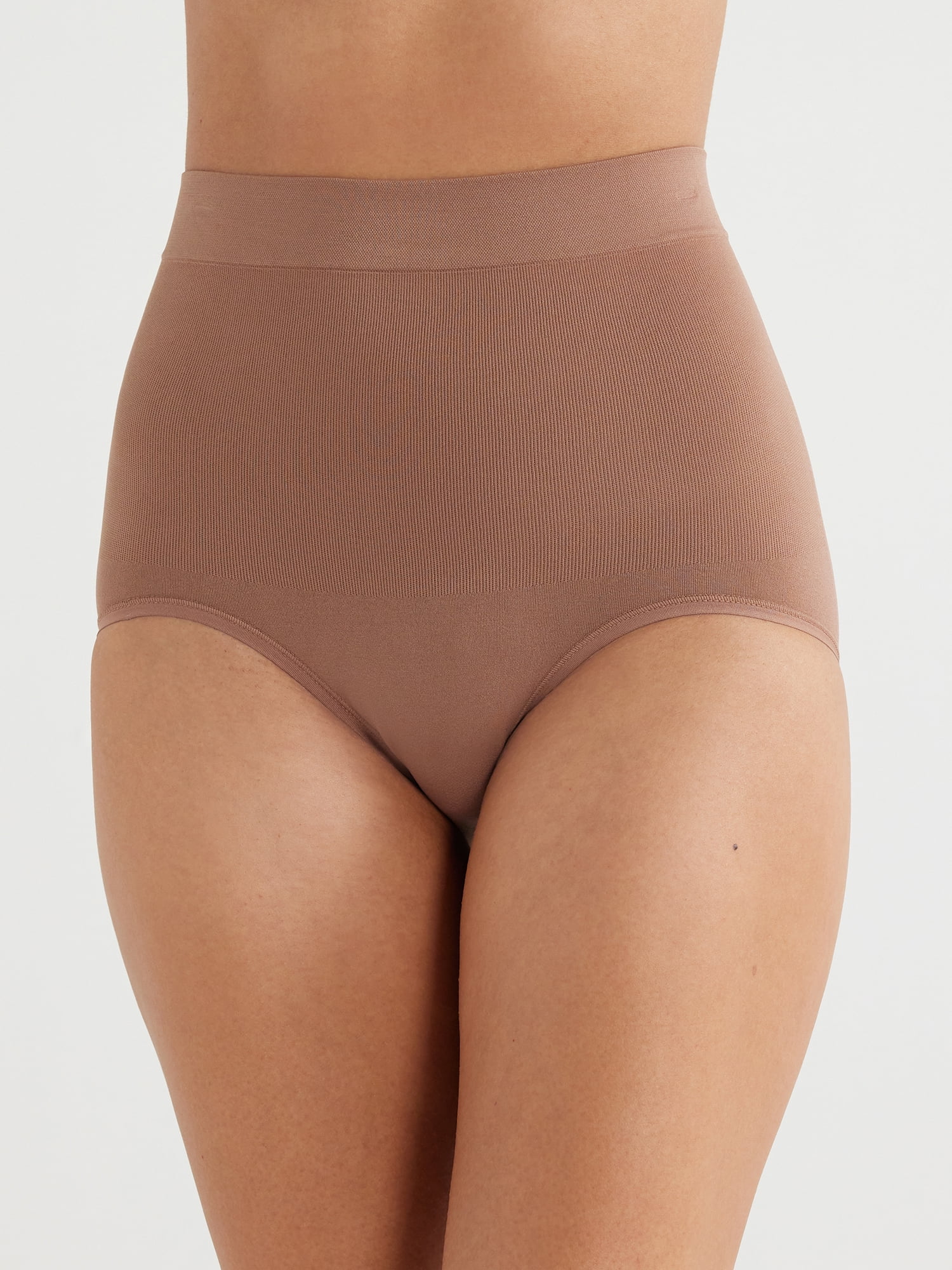 Joyspun Women's Seamless Mid-Rise Shaping Brief, Sizes S to XXXL