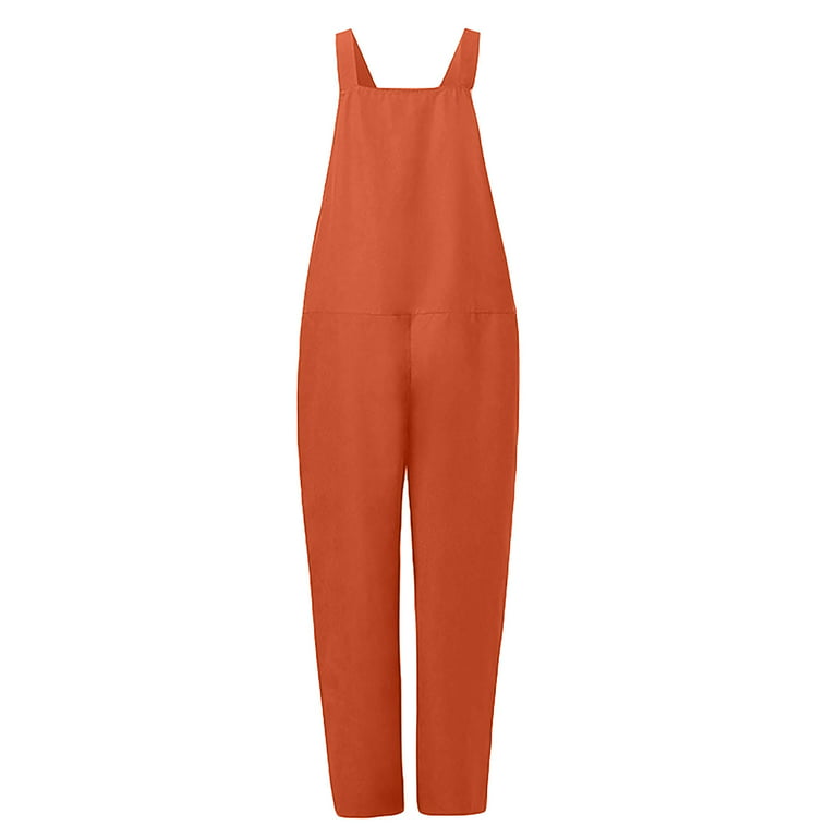 Womens Jumpsuits Dressy Womens Overalls Casual Loose Dungarees