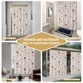 thumbnail image 5 of Spring Floral Shower Curtain - Water Repellent Fabric Shower Curtains Washable, Elegant Pastoral Flowers Rustic Decorative Polyester Cloth Bathroom Curtains Modern Bath Decor 36"x72", 5 of 8