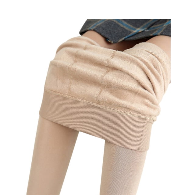 Leggings de invierno Leggings de mujer Leggings de terciopelo cálidos Leggings sólidos de cintura alta Pantalones Leggings de mujer Tan Jianjun unisex