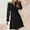 Black, variant on Women's V Neck Hollow Holed Embroidered Pleated Long Sleeved Dress Dress plus Super plus Size Dresses Maxi Wrap Dress with Slit Long Sleeved Formal Dresses for Women Womens Fall Dress Satin Dress plus