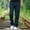 Black, variant on Casual Pants for Men Breathable Straight Leg Pants with Pockets Soft Shell Outdoor Pants for Camping Trip